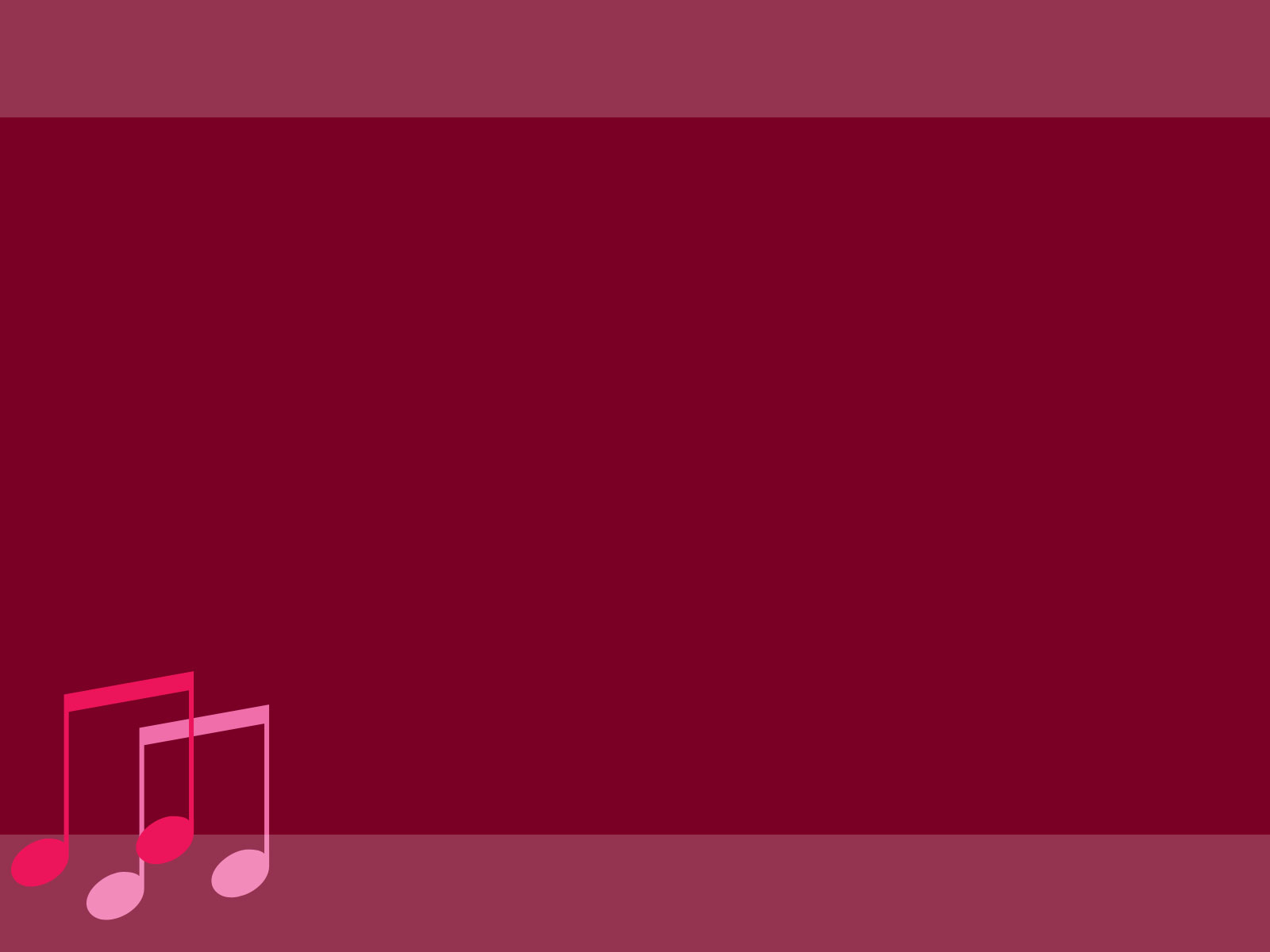 musical note red background powerpoint