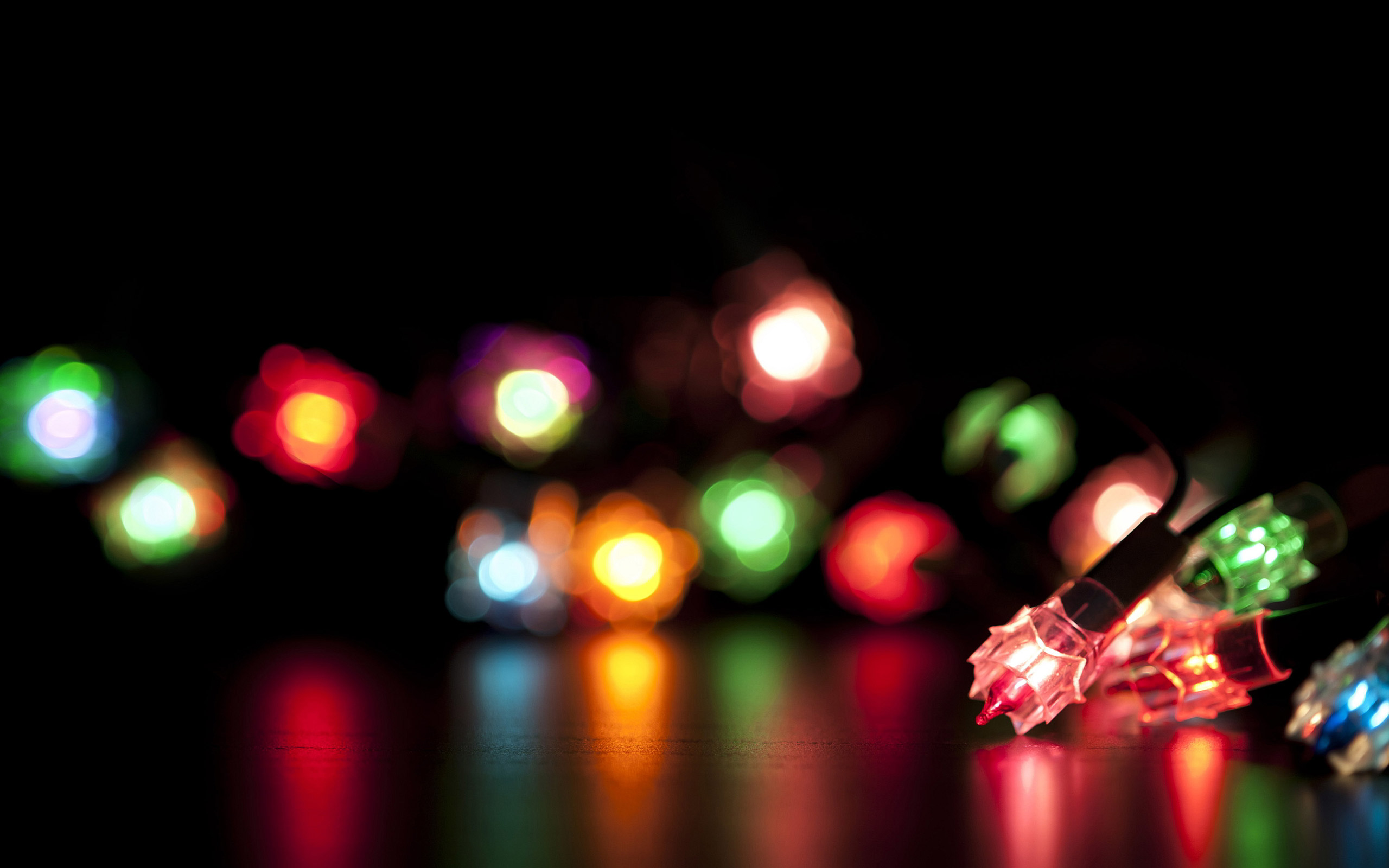 blurred night christmas lights background photos download