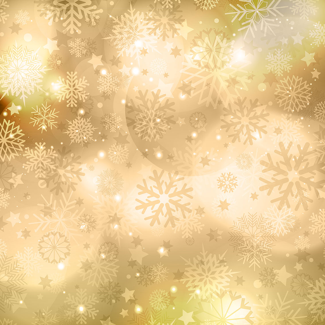 winter, snowflakes, gold christmas wallpapers