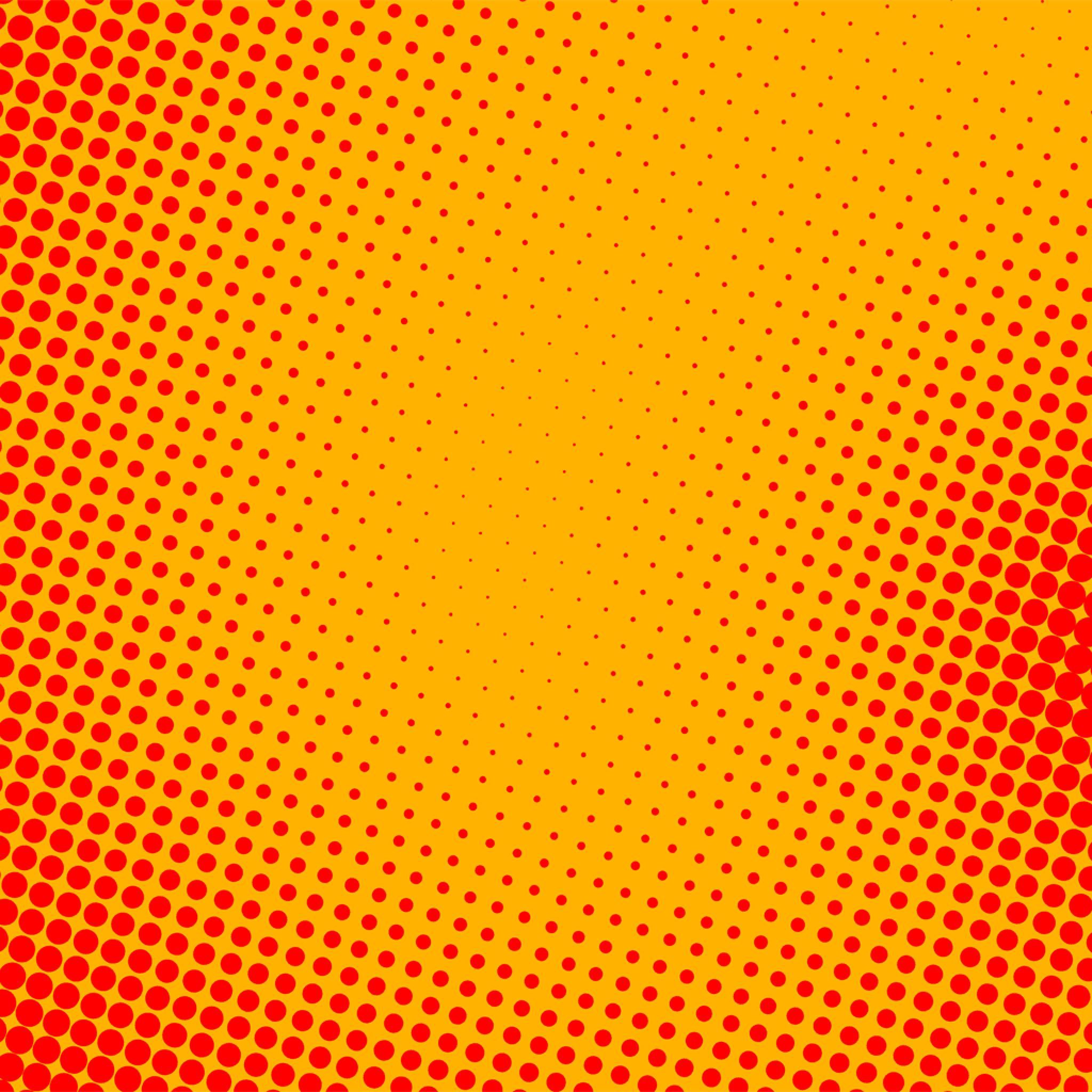 comic book backgrounds retina ipad color halftone dots pattern