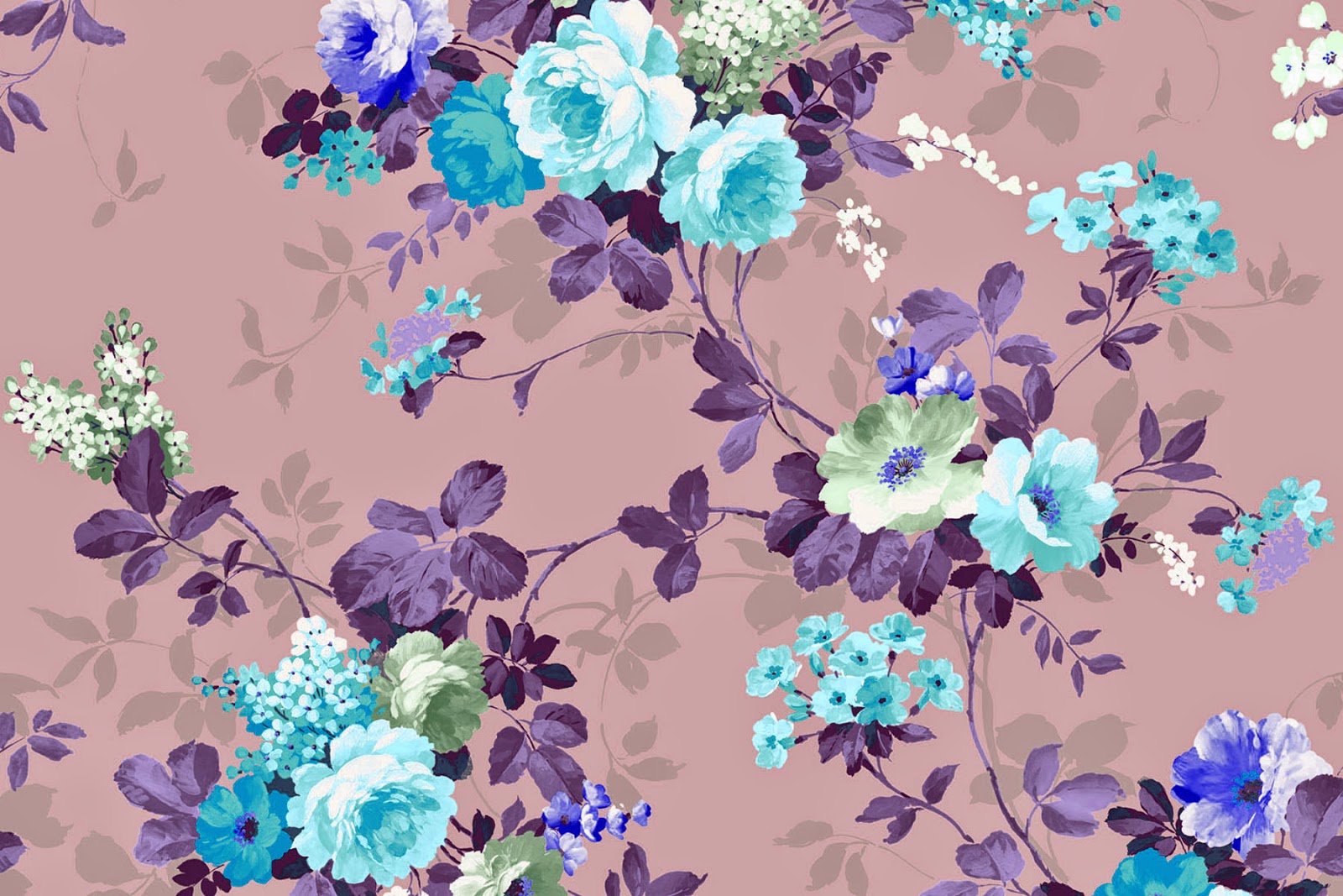 vintage floral background 