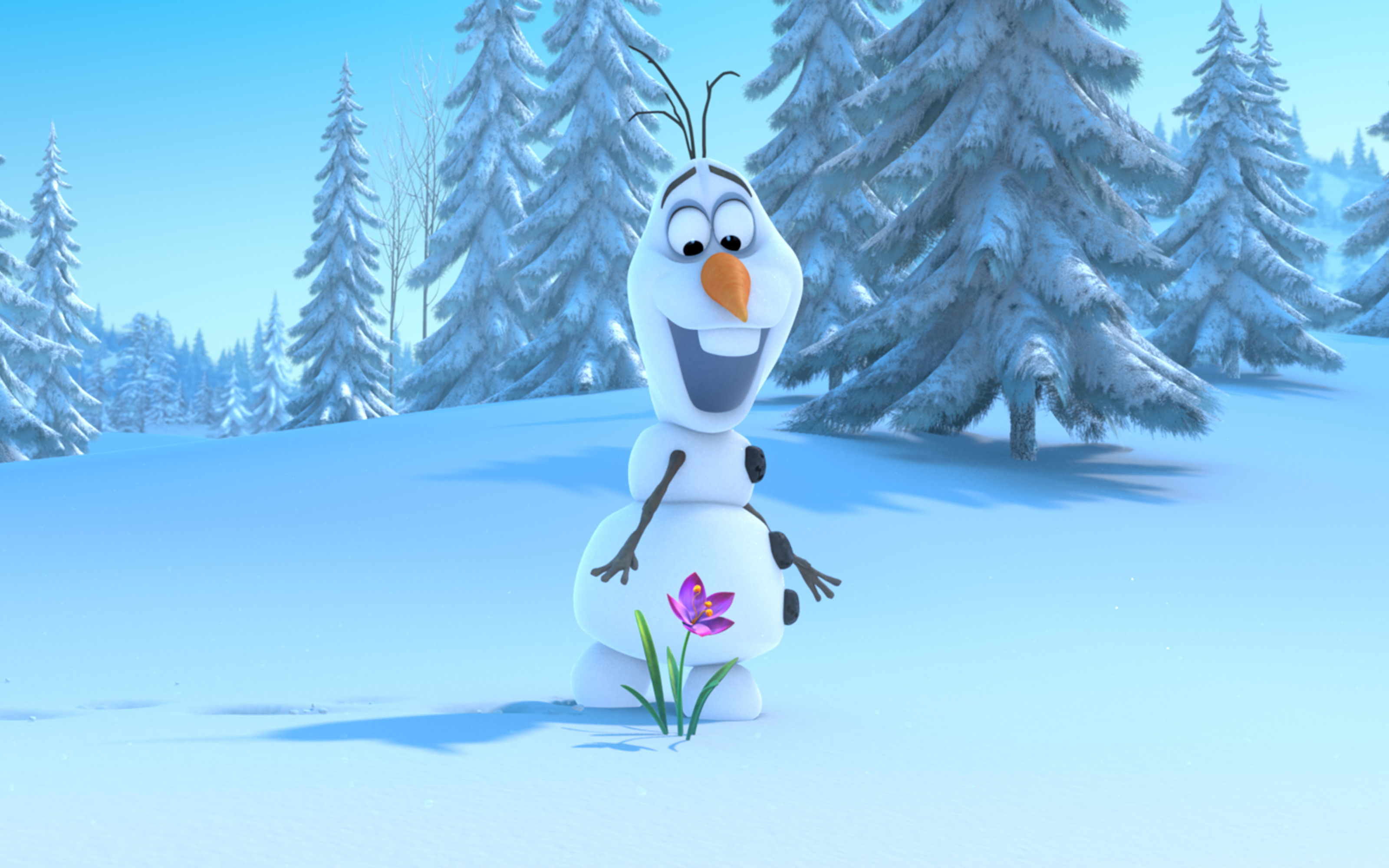 frozen olaf wallpaper picture