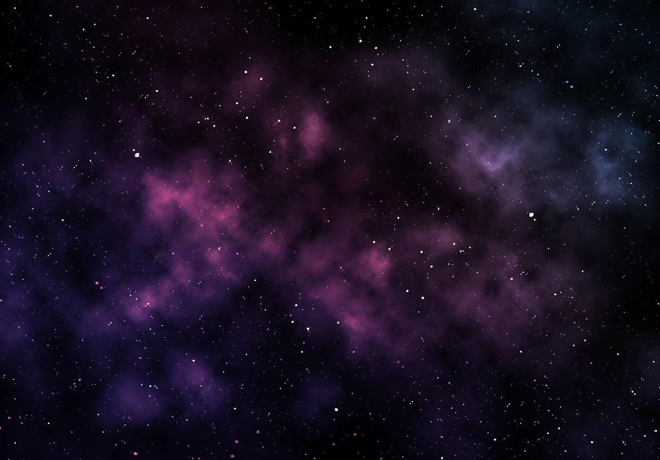purple stars, Galaxy background 