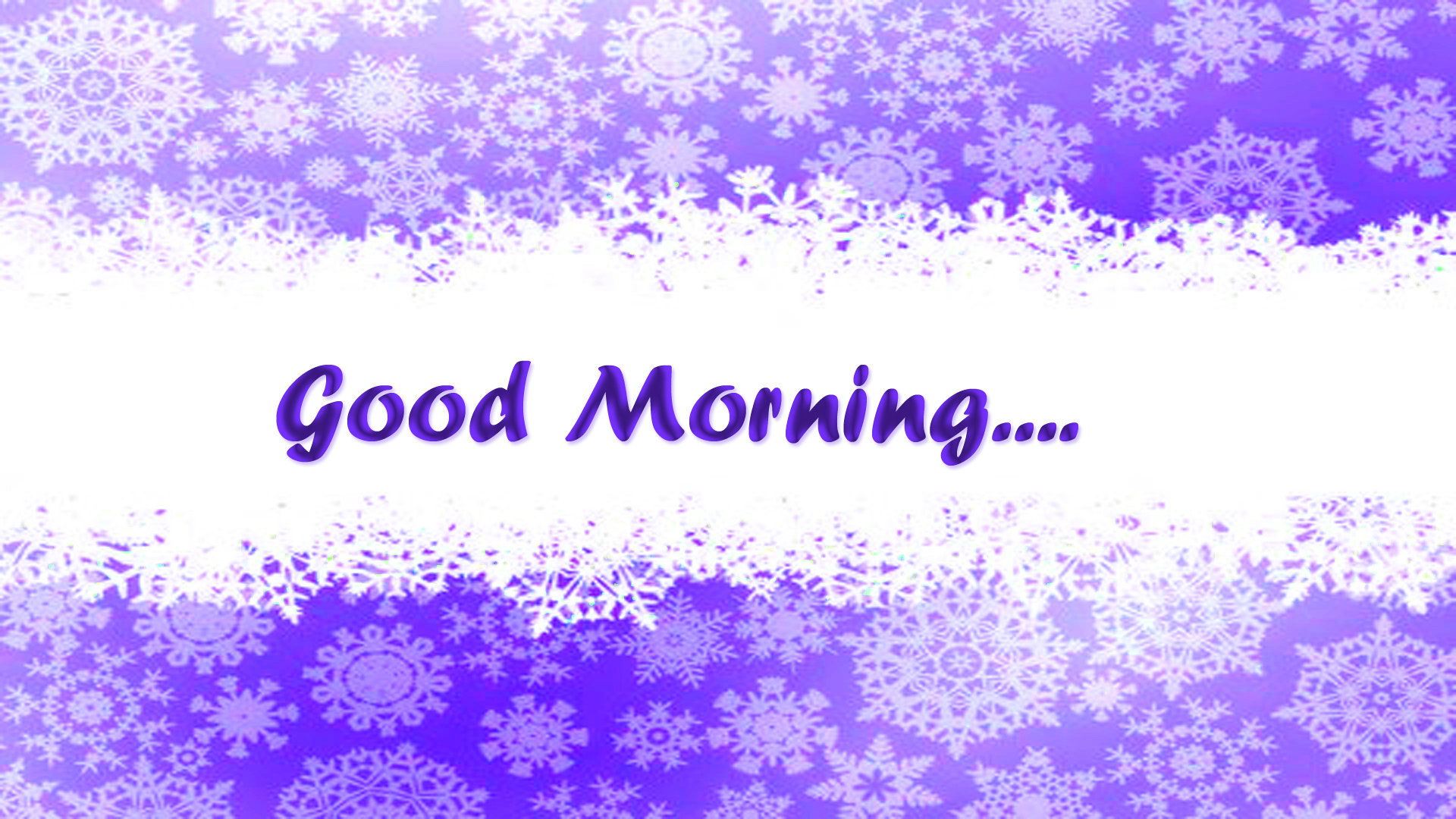 Good morning powerpoint slide templates , lettering on a purple background
