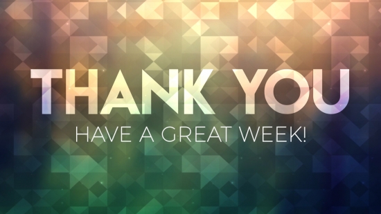 abstract colorful thank you have a great week desktop wallpaper hd download