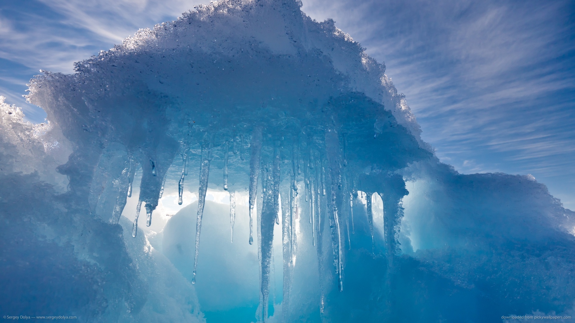 frozen ice powerpoint background