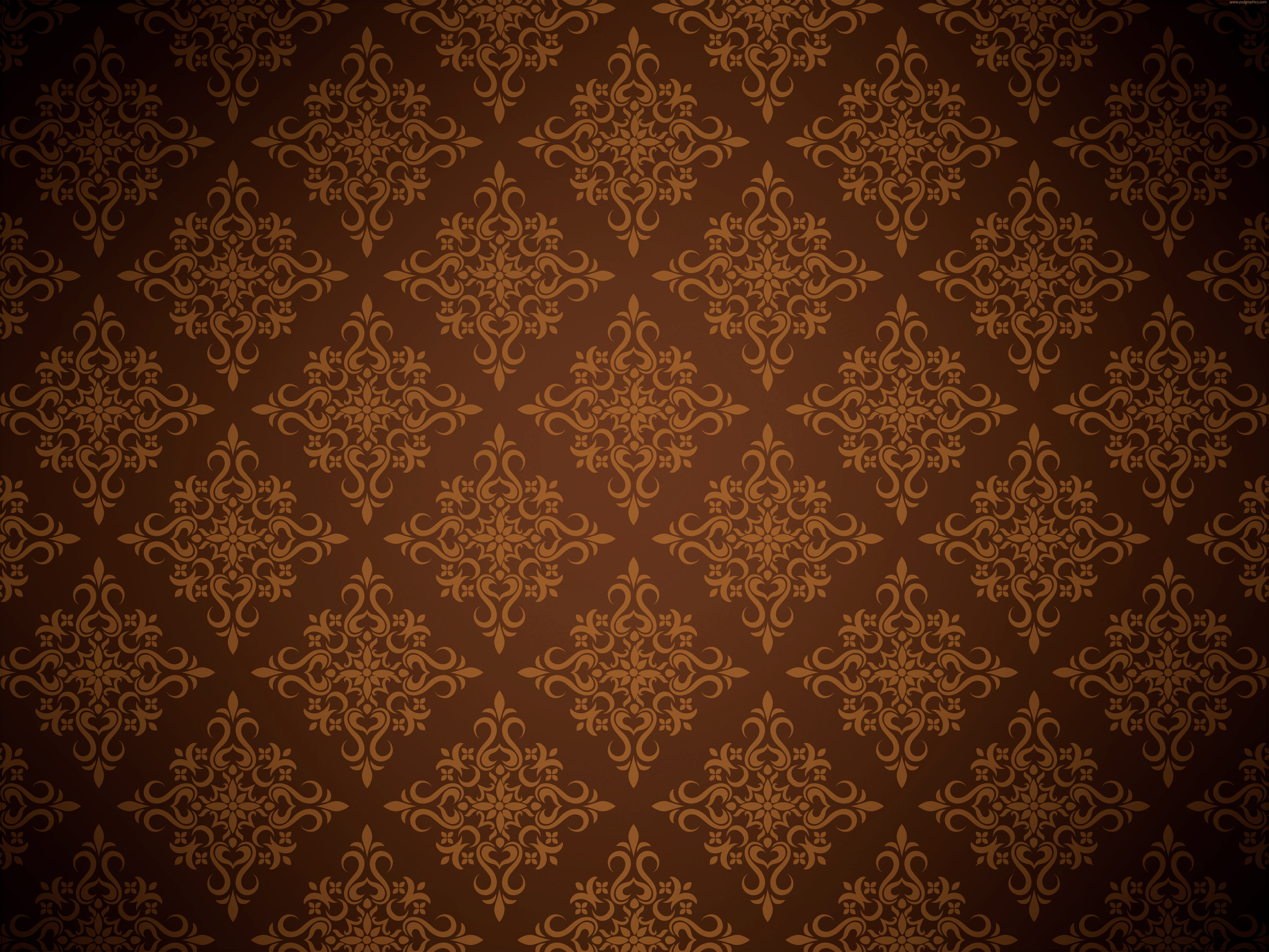 Brown home islamic pattern wallpapers 