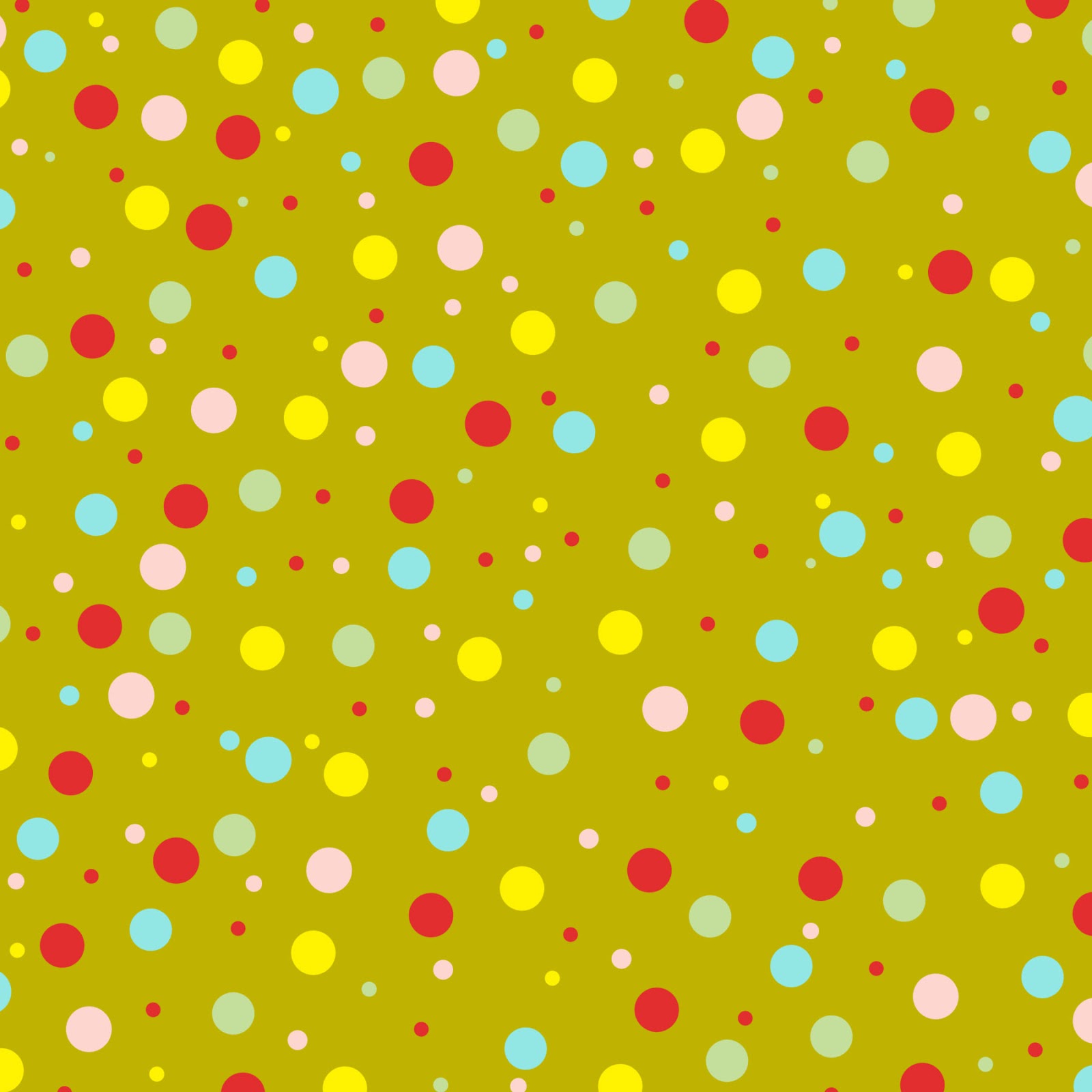 wonderful colored polka dots ppt background