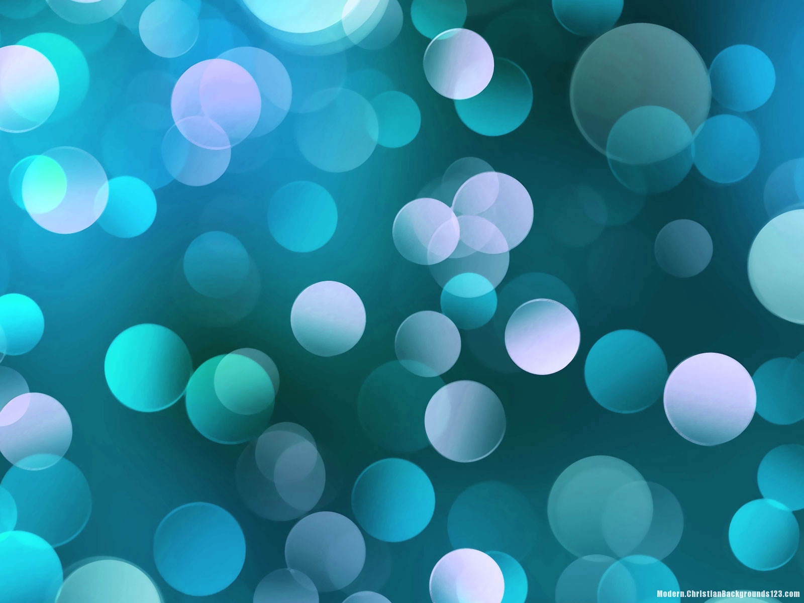 green blue bubble powerpoint background