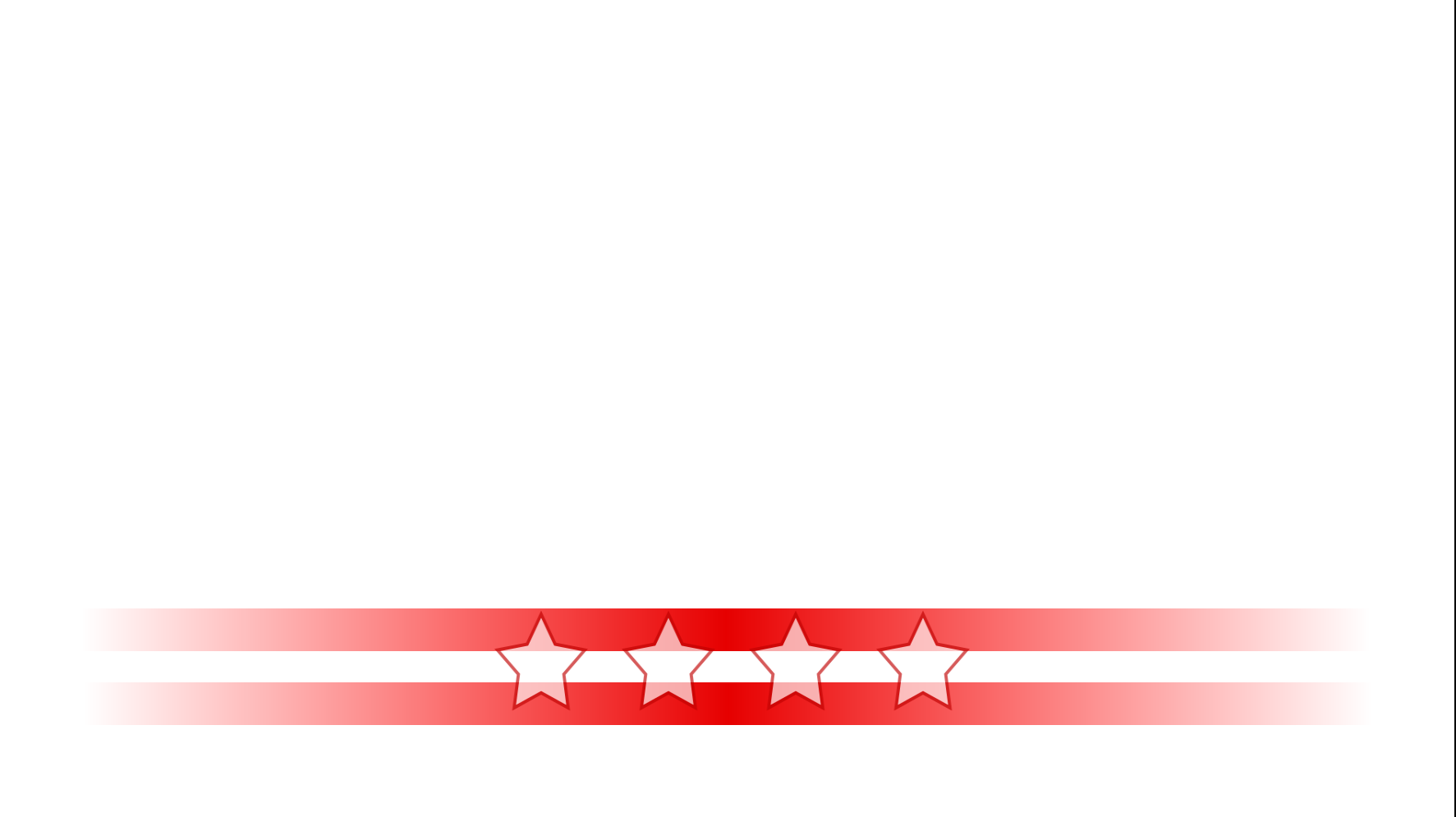 red white background stars powerpoint
