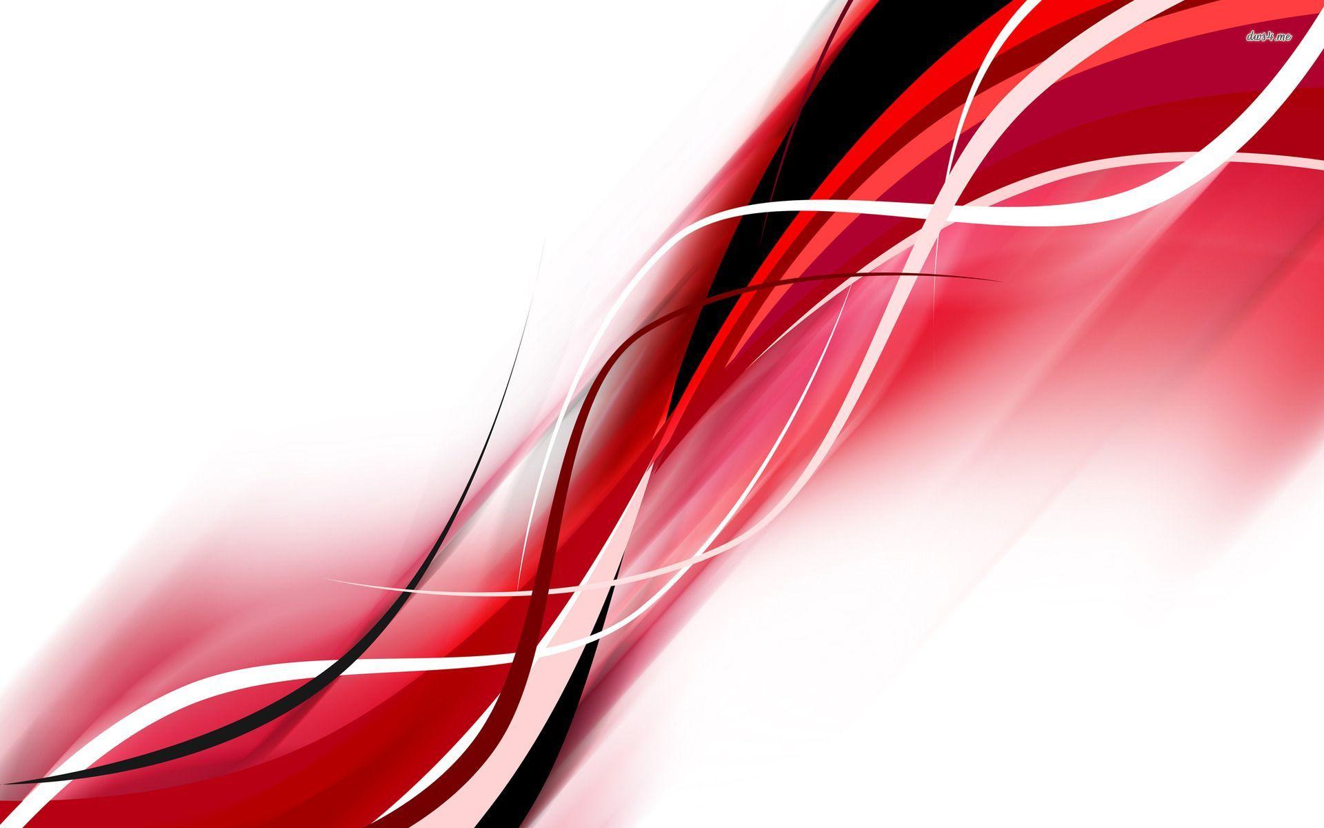 red white original lines free ppt background