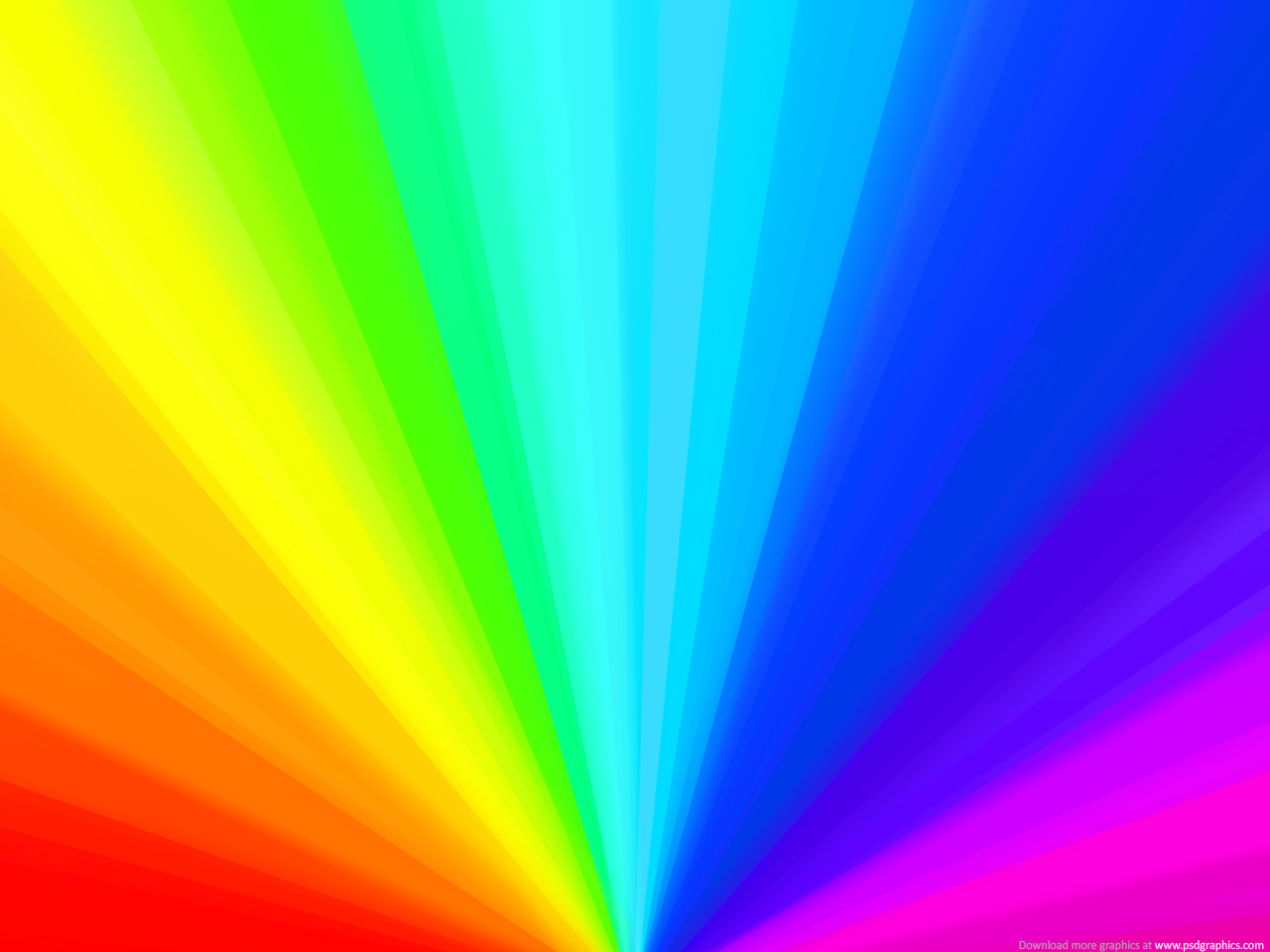 colorful, Rainbow wheel ppt background
