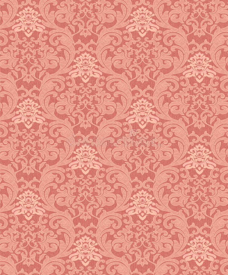 Decorative pink Renaissance ppt backgrounds download