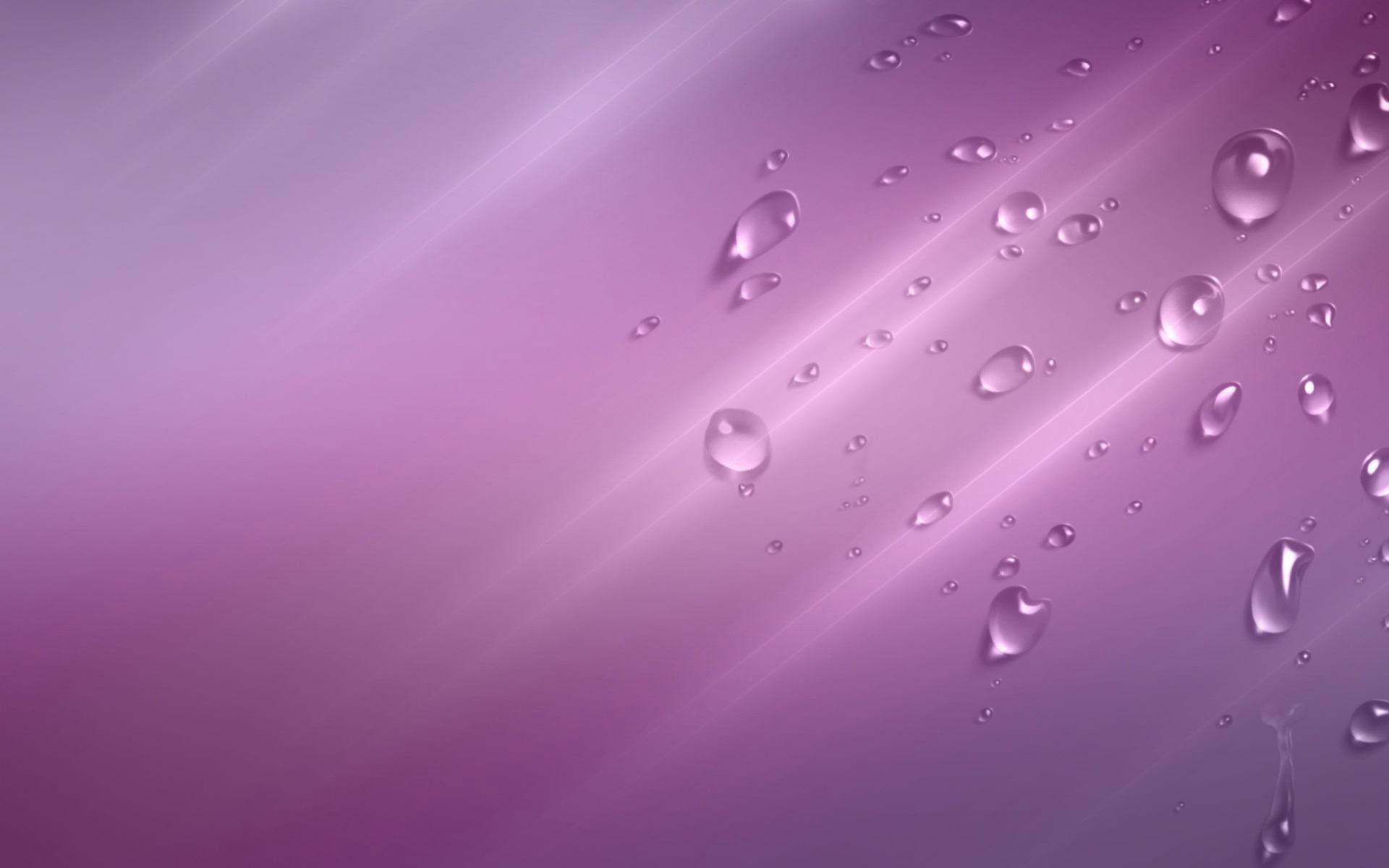 simple water droplets purple photo ppt background
