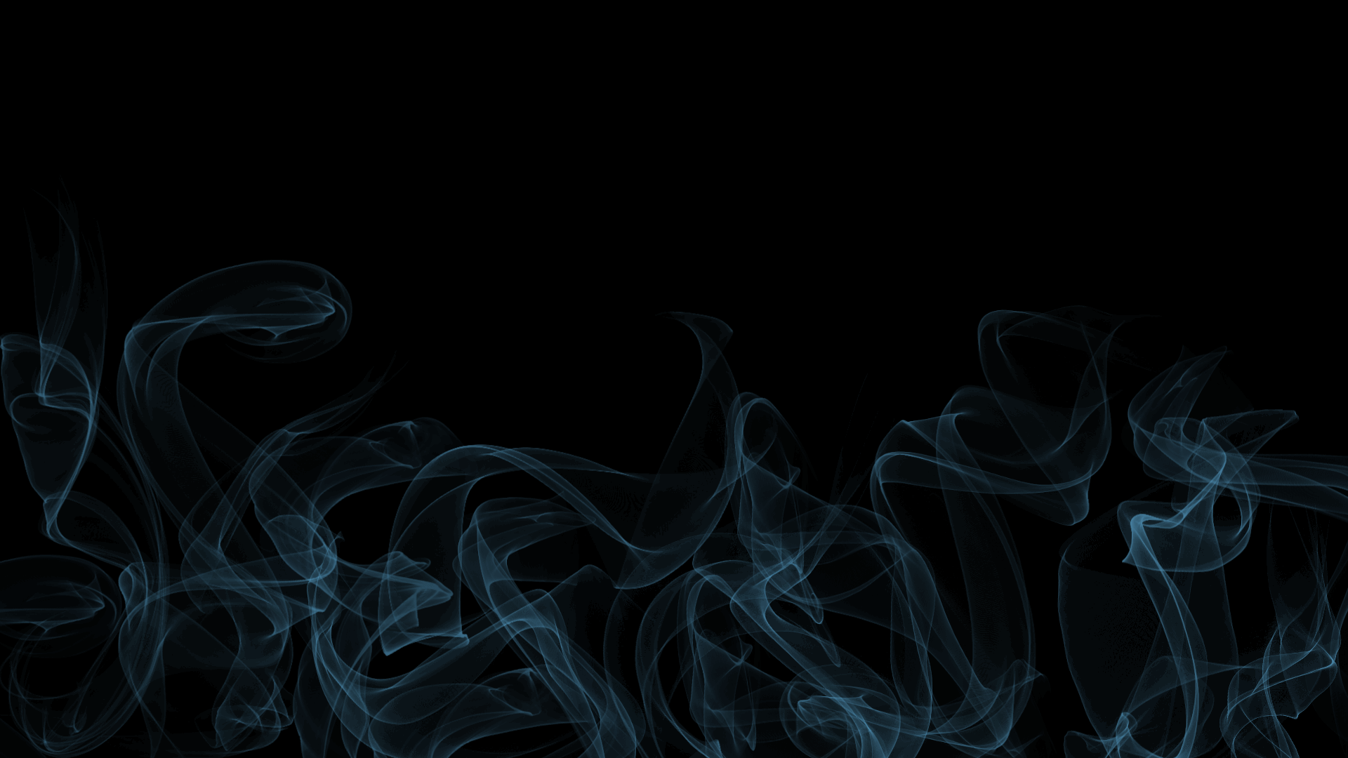 Great Blue abstract smoke hd ppt background picture