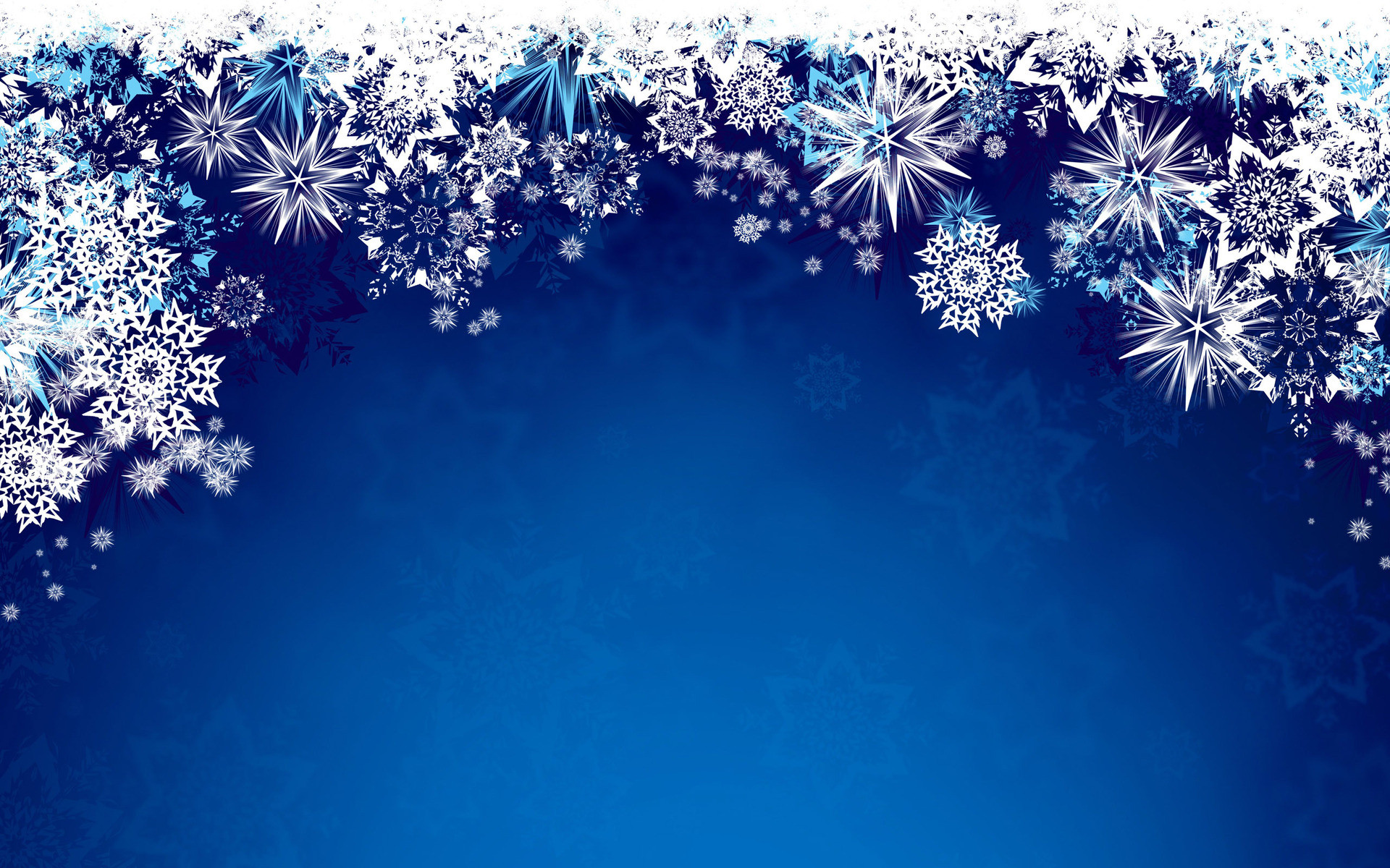dark blue blank snowflake desktop background images