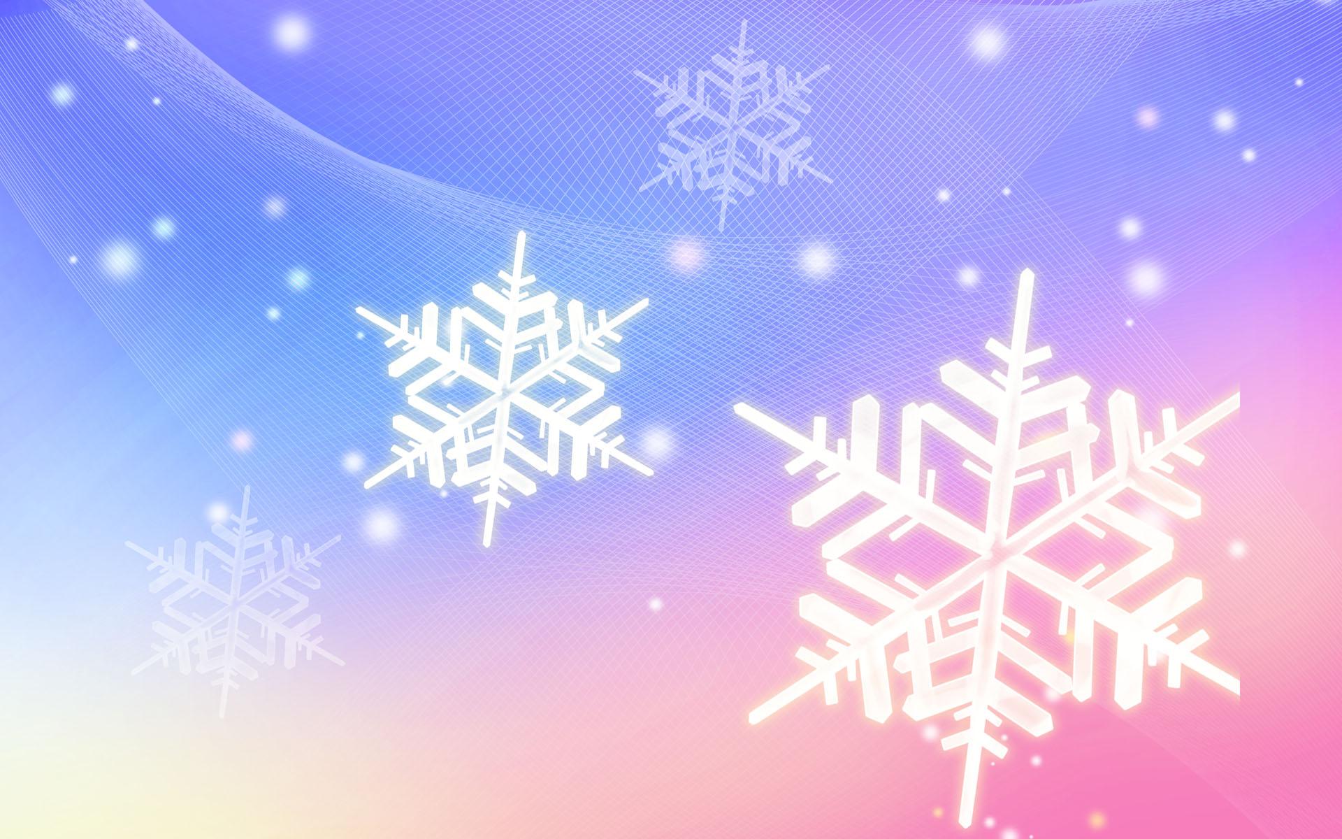 wonderful colorful snowflake photos background free