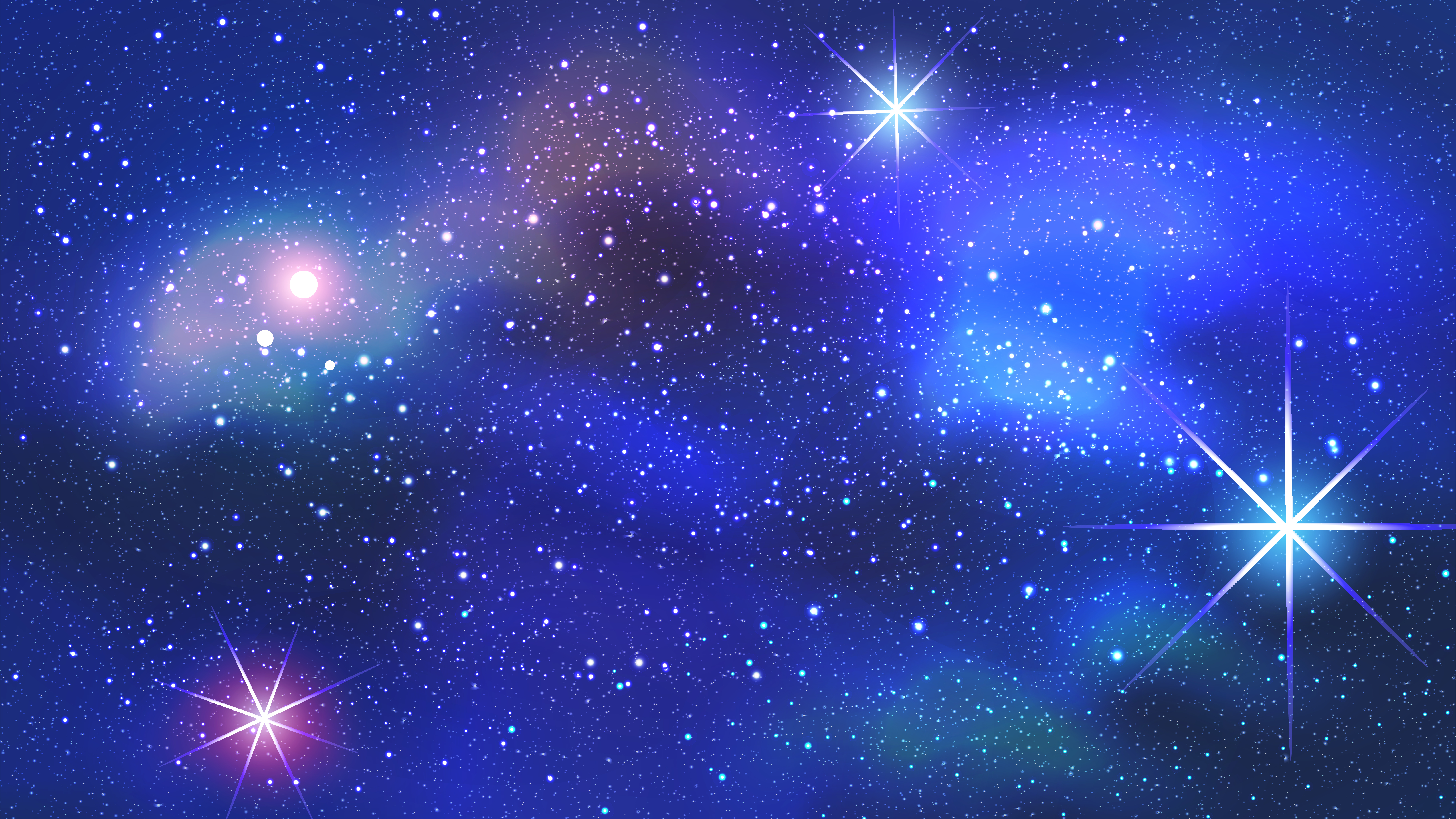 Space star designs ppt background