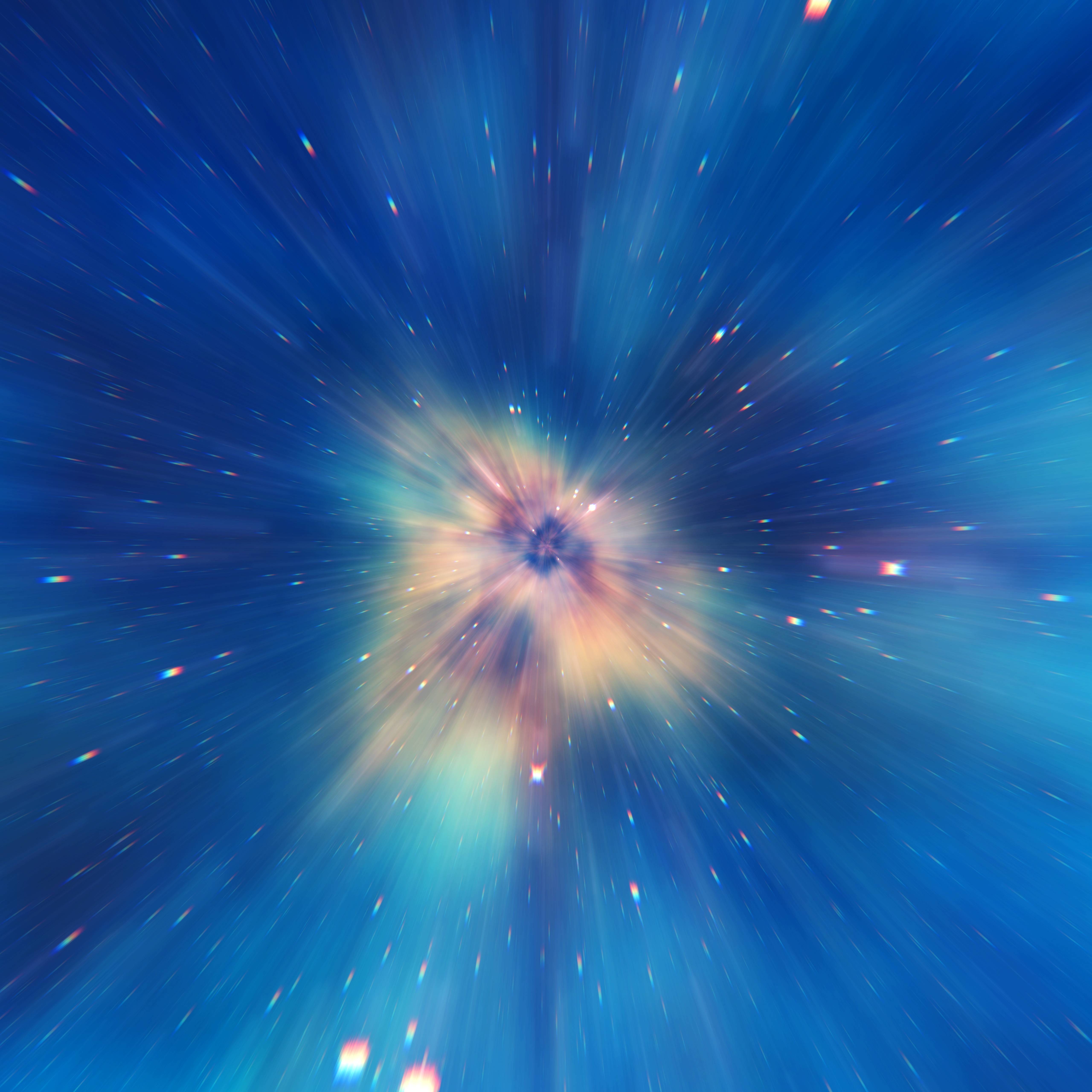 Speed ​​of light in space wallpaper 
