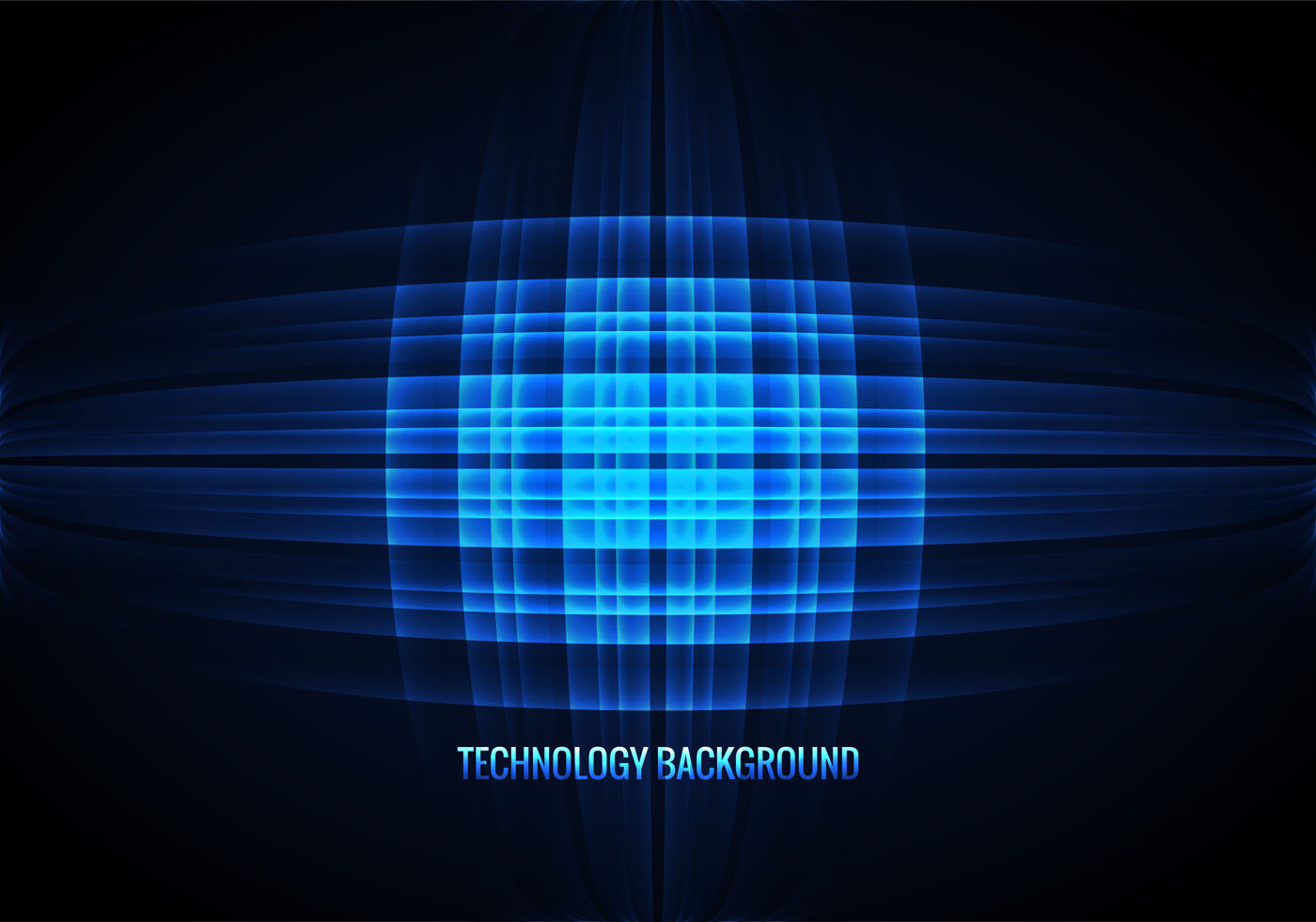 Blue abstract animation technology background free download