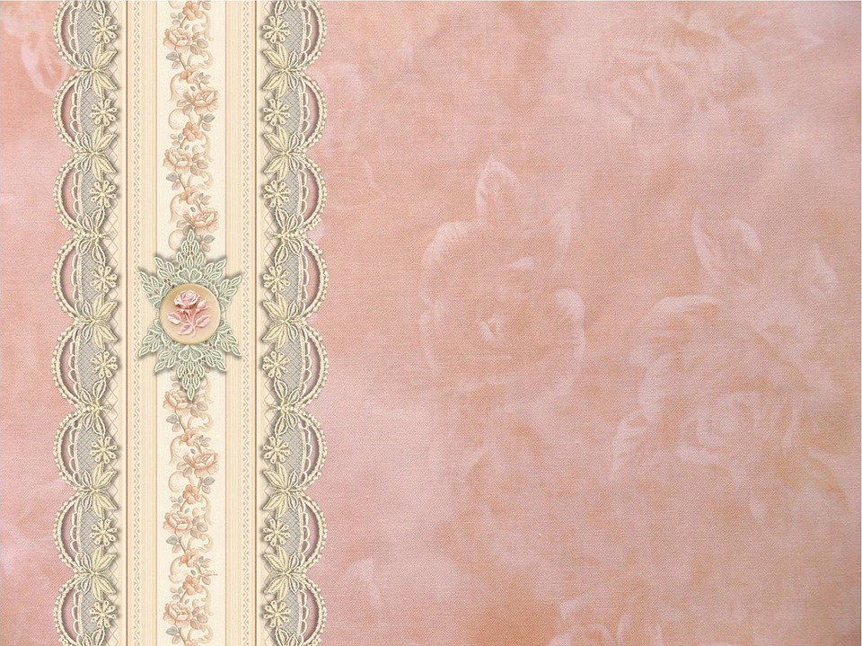 pink victorian ppt background