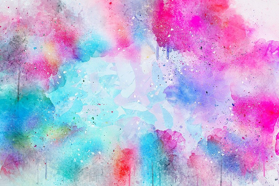 abstract art ppt watercolor backgrounds