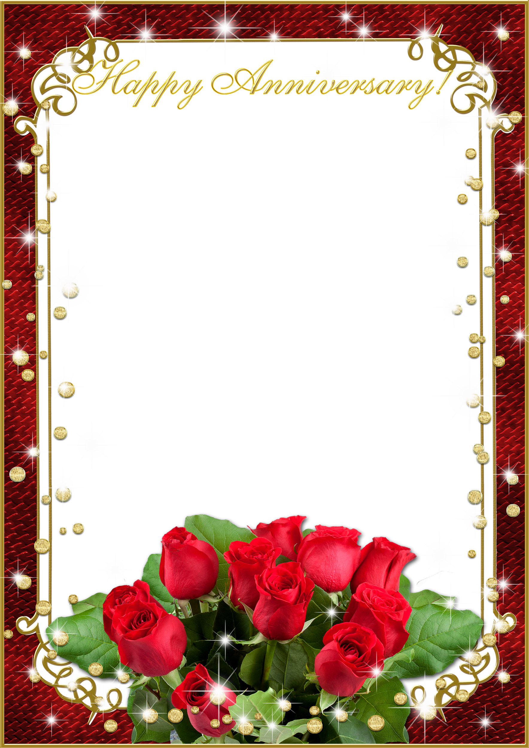 Red background wedding frame hd backgroundswith rose symbol