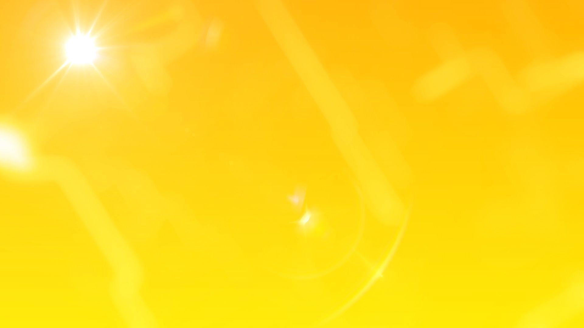 Shining light and yellow powerpoint background